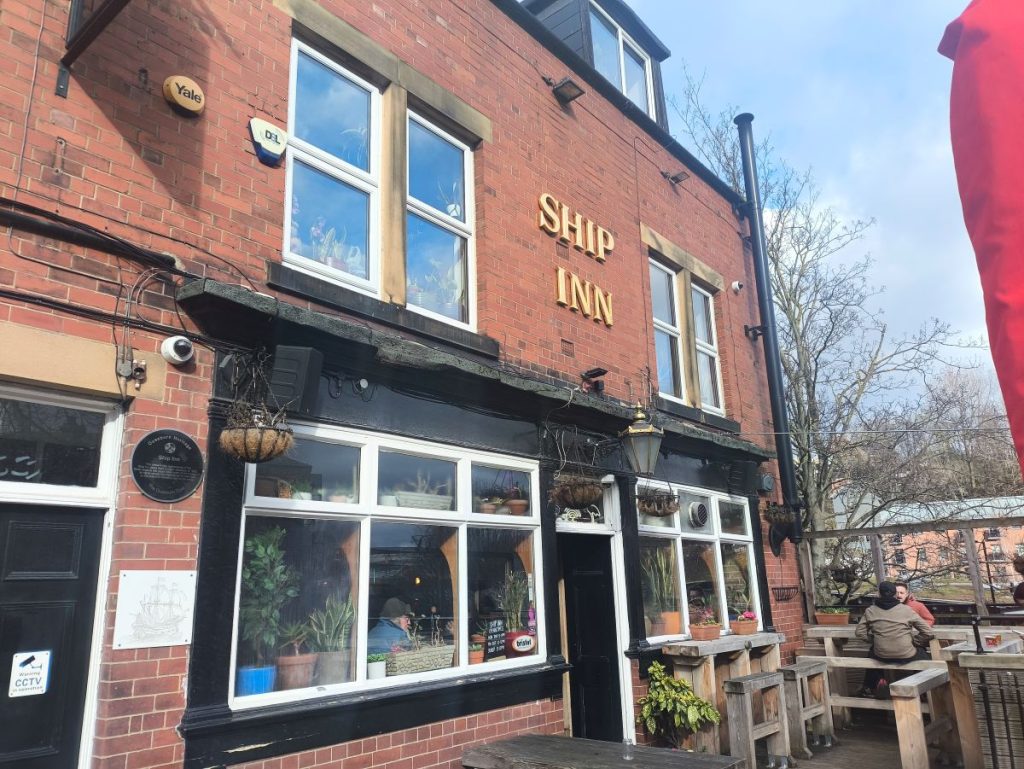 Exterior of the Ship Inn at Ouseburn, Newcastle