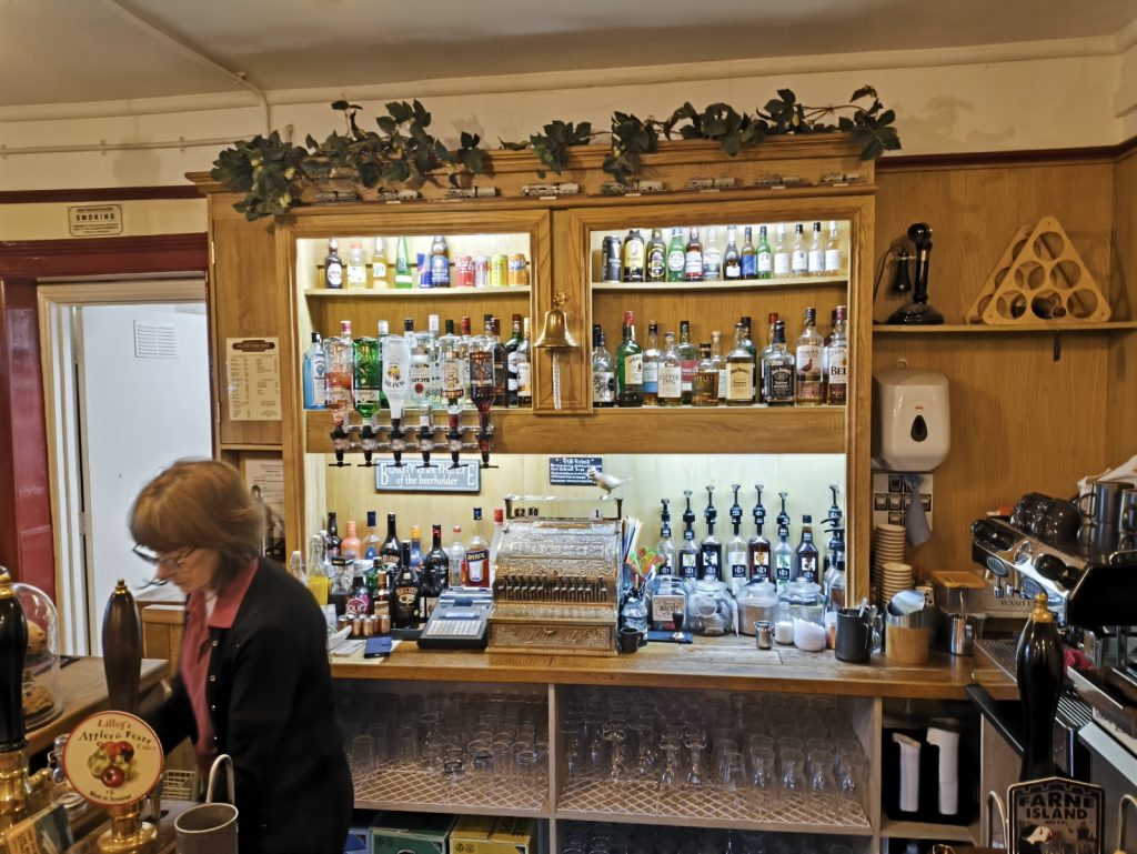 Serving area of the Platform Bar on Hexham Railway Station