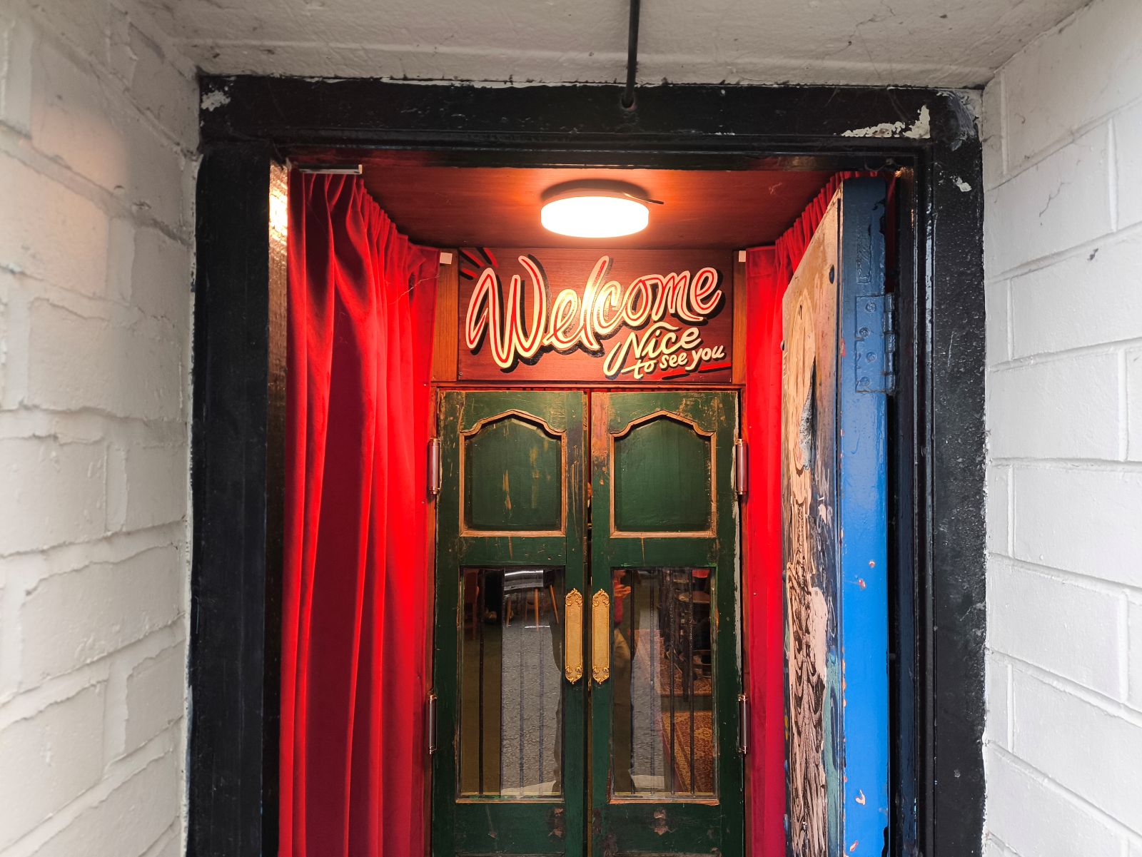 Entrance to Donzoko Brewery Taproom Newcastle